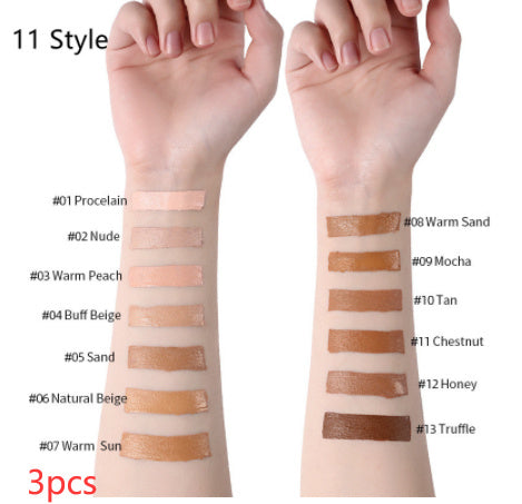 "Liquid Foundation Oil Control Concealer Makeup Base"