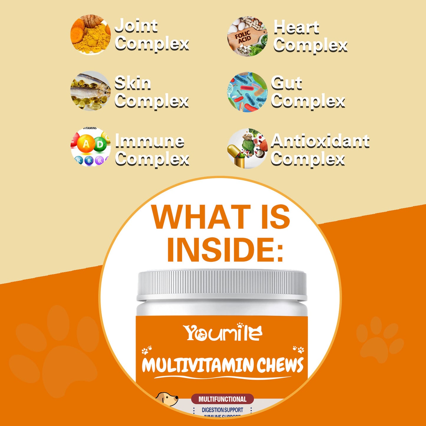Dog Multivitamin – Multifunctional Health Care Supplement for Pets