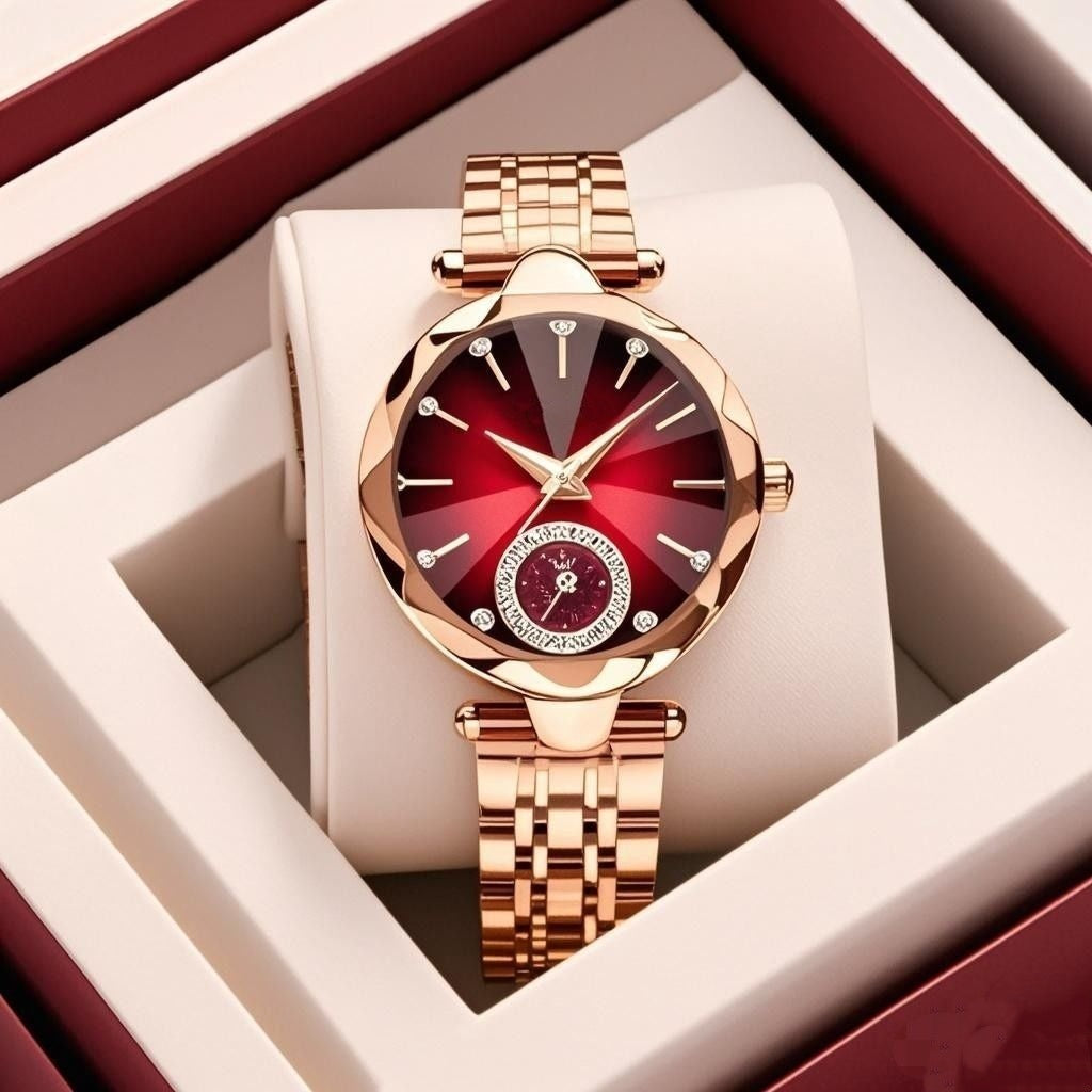 Women’s Casual Quartz Diamond Watch