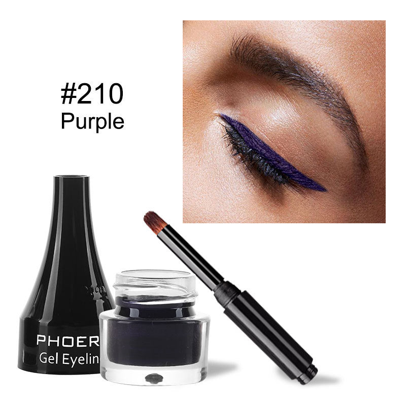 PHOERA 10 Color Eyeliner Set – Waterproof & Long Lasting
