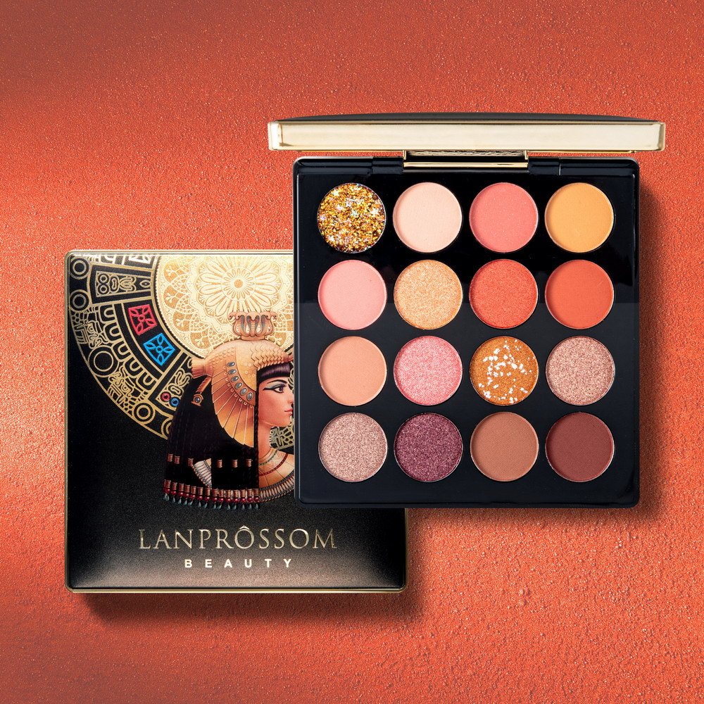 16-Color Shimmer & Matte Makeup Palette