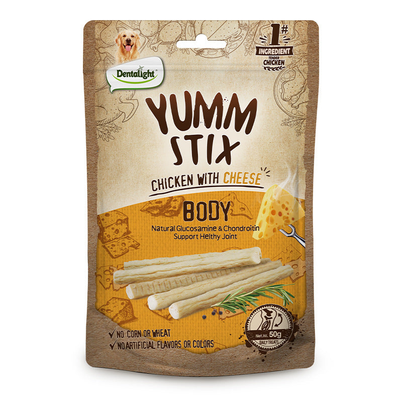 Puppy Vitamin Chicken Strips – Healthy Appetite Support Supplement Treat