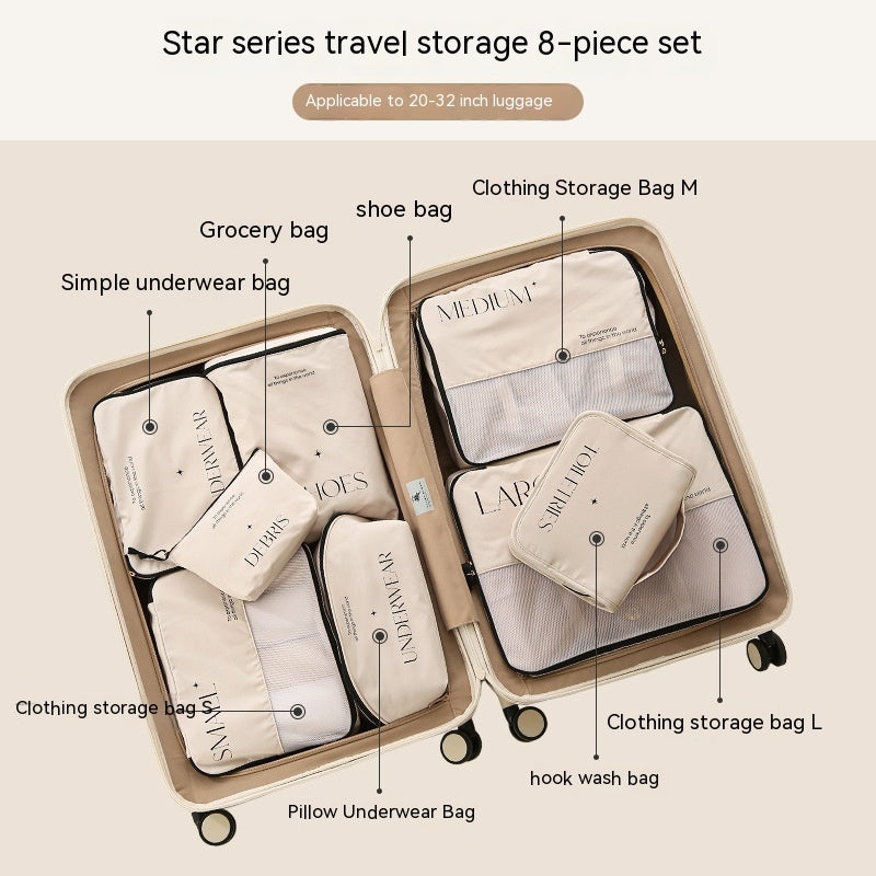 Travel Packing Storage Bag Set – Luggage Organizer Cubes