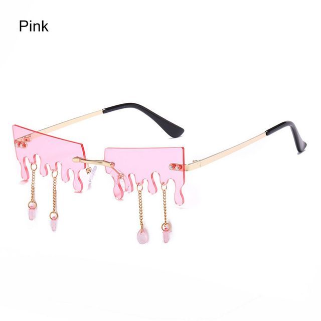 Butterfly Rimless Sunglasses – Fashion Women’s Shades