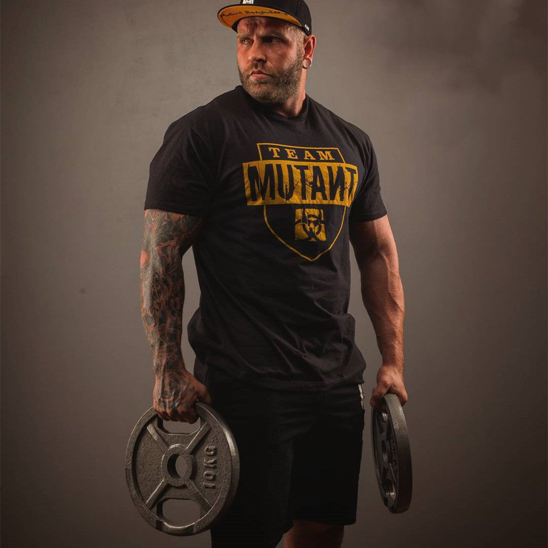 Men’s Tight Fit Gym T-Shirt – Short Sleeve Fitness Training Top