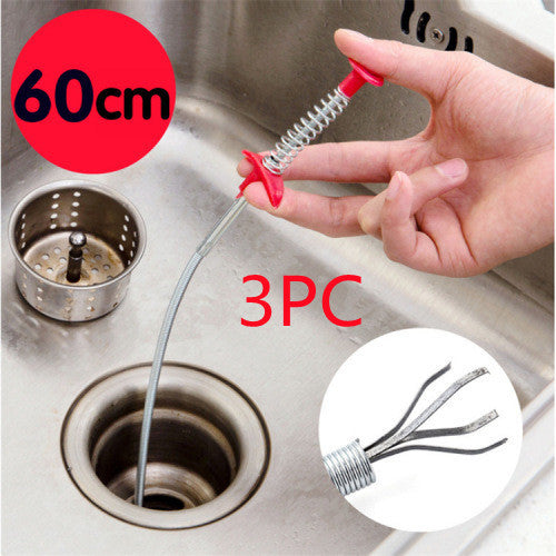Household Drain Cleaner – Spring Tool