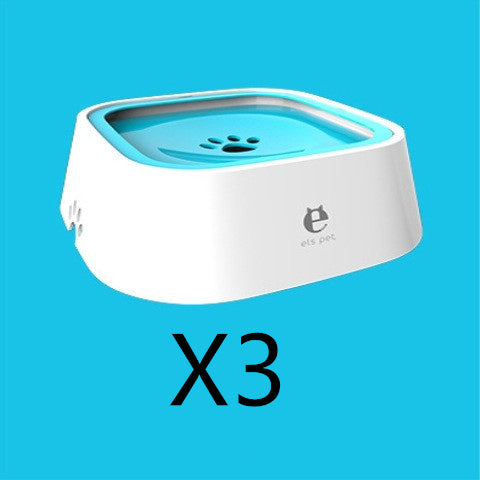 1.5L Cat & Dog Water Bowl – Anti-Overflow Slow Feeder & Floating Pet Fountain, ABS & PP Materials