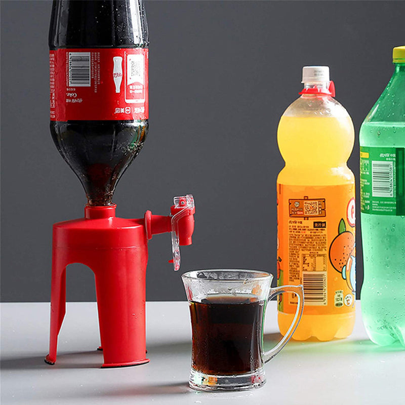Upside-Down Soda & Water Dispenser – Party Beverage Bottle Gadget