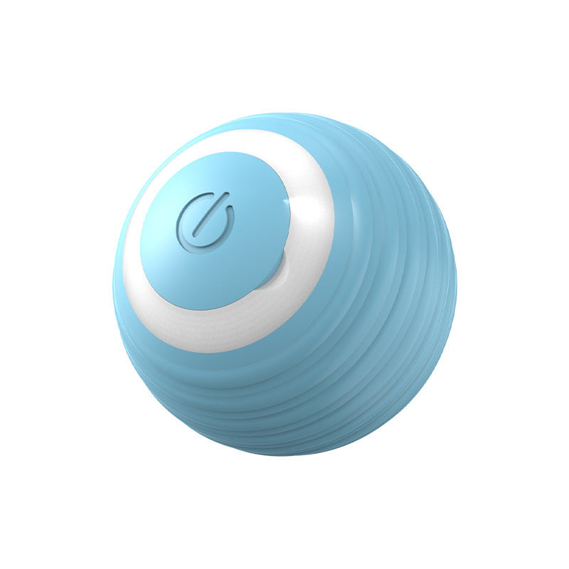 Automatic Bouncing Rolling Cat Toy Ball – Smart Self-Moving Interactive Toy for Kittens & Indoor Cats