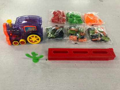 Automatic Domino Train Toy – Electric Block-Laying Puzzle Car