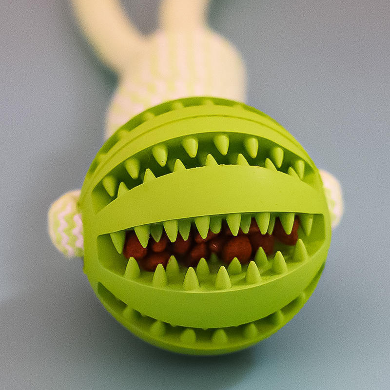 Interactive Dog Treat Chew Ball