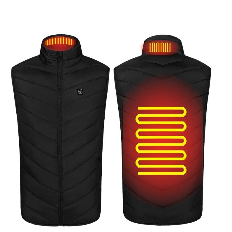 USB Heated Vest – Washable Electric Winter Wear