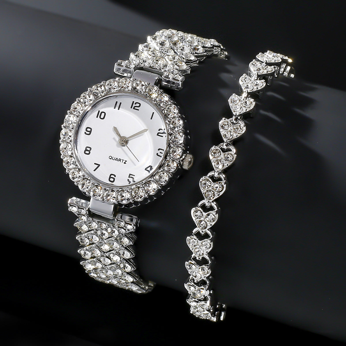 Women’s Luxury Watch & Bracelet Set