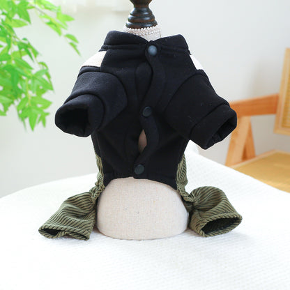 Corduroy Pet Clothes – Cozy Dog & Cat Outfit