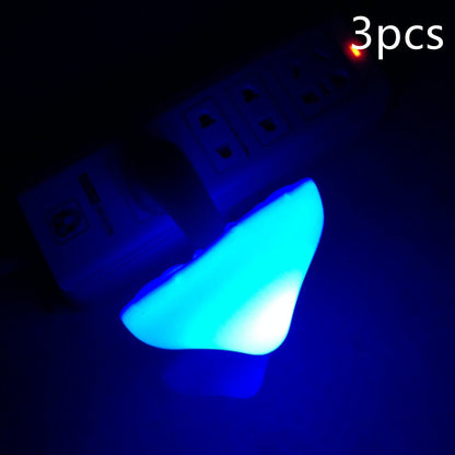 LED Mushroom Night Light – Plug-in Sensor Lamp for Home & Bedroom