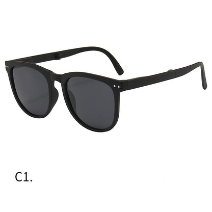 Trendy Women’s Foldable Polarized Sunglasses – TR Frame