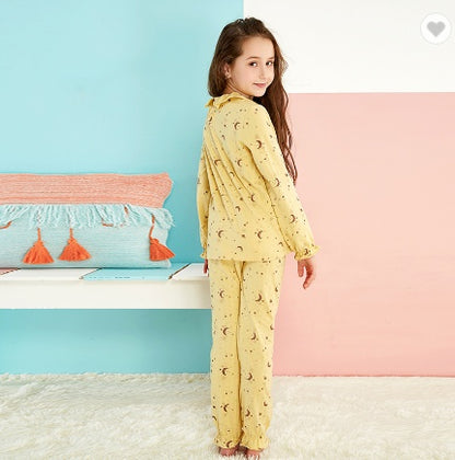 Girls’ Cotton Pajamas – Soft & Cozy Sleepwear