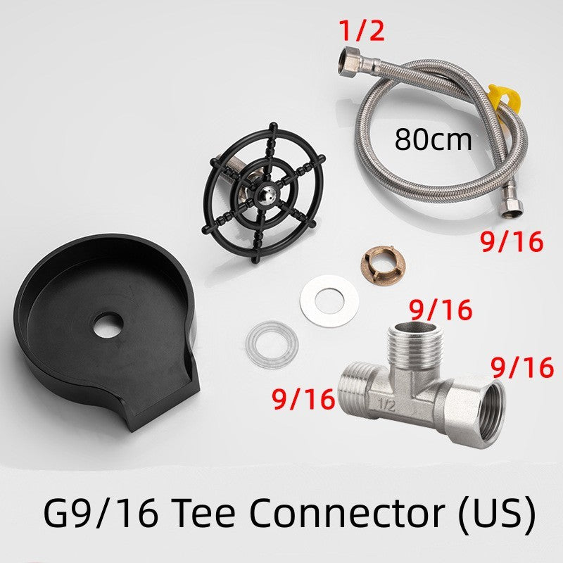 Cup Washer for Sink – High-Pressure Automatic Faucet Rinser for Bar, Kitchen, Coffee Pitchers