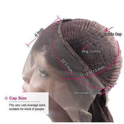 Ombre Colorful Lace Front Human Hair Wig – Remy