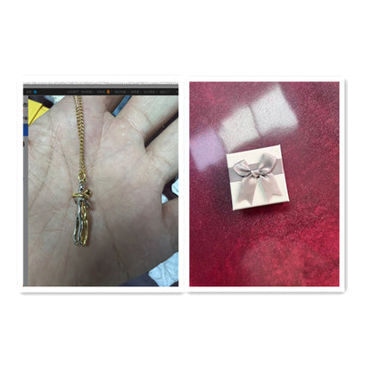 Love Hug Necklace for Couples – Unisex Jewelry Gift for Men and Women