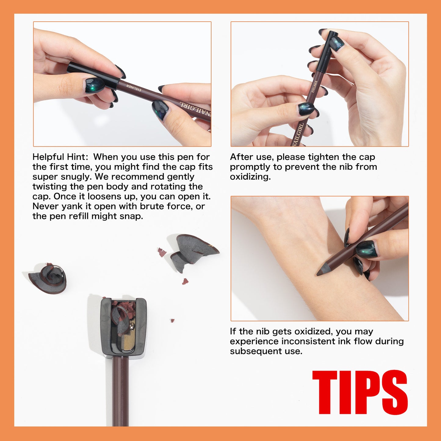 Waterproof Color Eyeliner – Smudge-Proof & Smooth Finish
