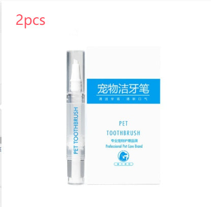 Pet Toothbrush Pen – Teeth Cleaning & Breath Freshening Tool for Dogs & Cats