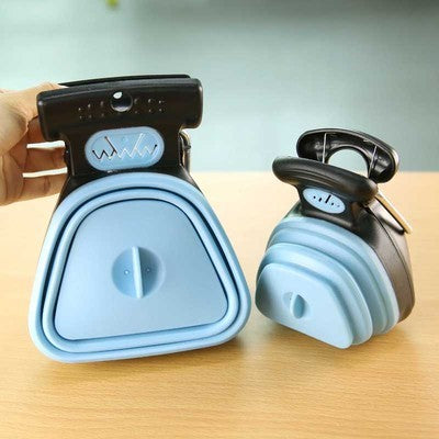 Foldable Dog Pooper Scooper – Travel Pet Waste Picker with Bags