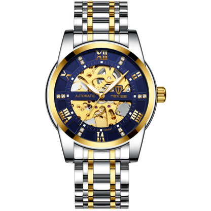 Men’s Fashion Automatic Mechanical Hollow Watch – Waterproof Design