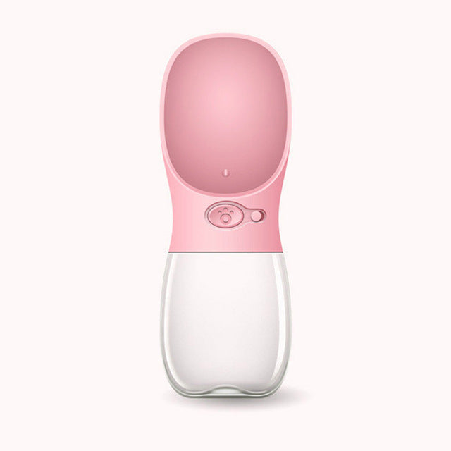Portable Pet Water Bottle & Cup – Outdoor Travel Drinking Bottle for Dogs & Cats