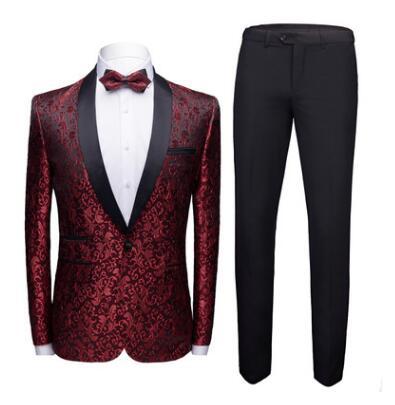 Men’s Suit Set – Formal Wedding Dress Suit
