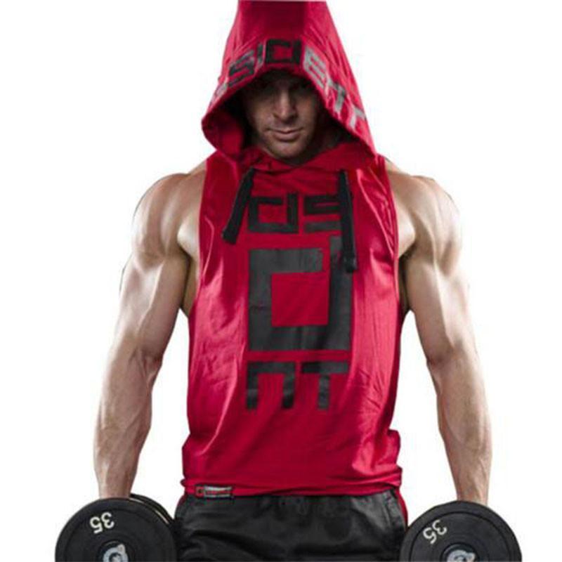 Men’s Summer Sleeveless Hoodie – Lightweight Casual Gym Top