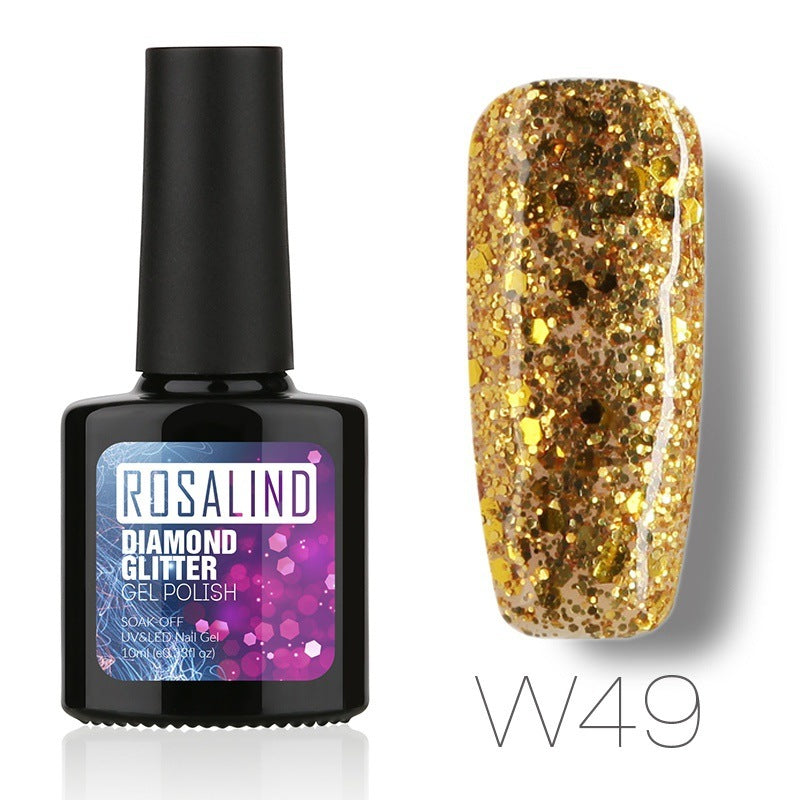 Diamond Nail Gel – Shiny Long-Lasting Gel Polish for Sparkling Nail Art