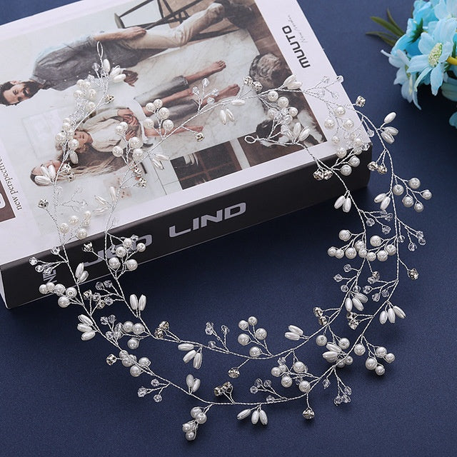 Crystal Pearl Wedding Hair Accessories