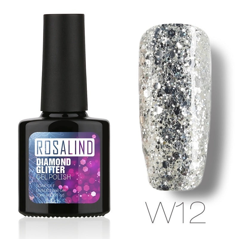 Diamond Nail Gel – Shiny Long-Lasting Gel Polish for Sparkling Nail Art