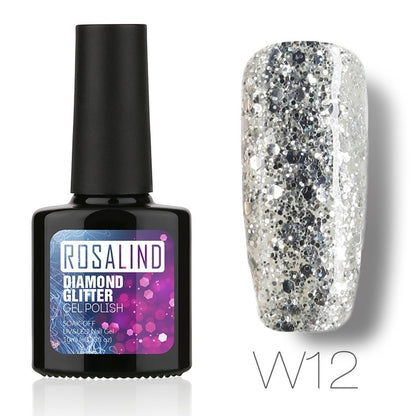 Diamond Nail Gel – Shiny Long-Lasting Gel Polish for Sparkling Nail Art