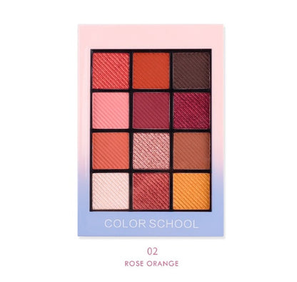 HOLD LIVE 12-Color Matte & Glitter Eyeshadow Palette