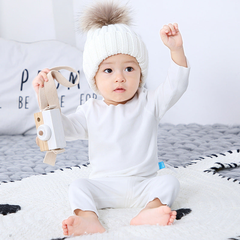 "Baby Pajamas Cotton Climbing Romper Sleepwear"