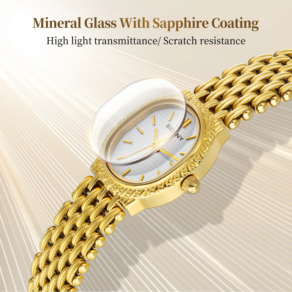 Women’s High-End Waterproof Retro Watch