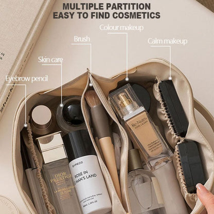 Large Capacity Travel Cosmetic Bag Women Toiletry Organizer