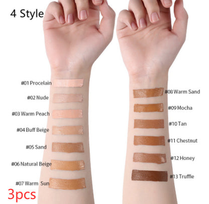 "Liquid Foundation Oil Control Concealer Makeup Base"