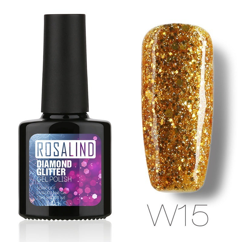 Diamond Nail Gel – Shiny Long-Lasting Gel Polish for Sparkling Nail Art