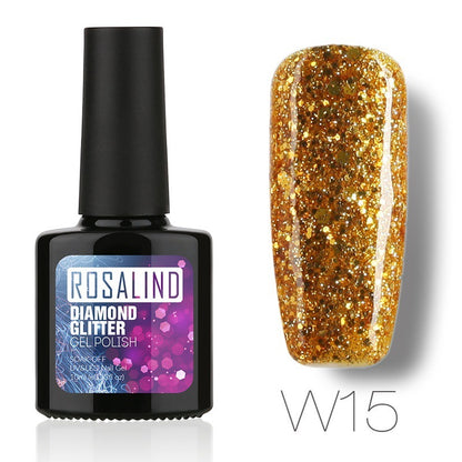 Diamond Nail Gel – Shiny Long-Lasting Gel Polish for Sparkling Nail Art