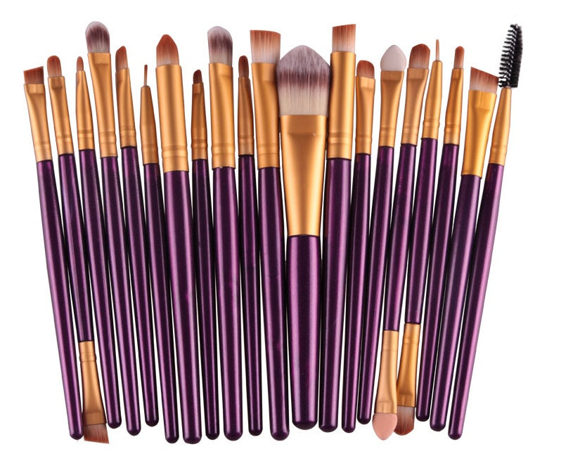 "Makeup Brush Set Powder Blush Eyeshadow Brushes"