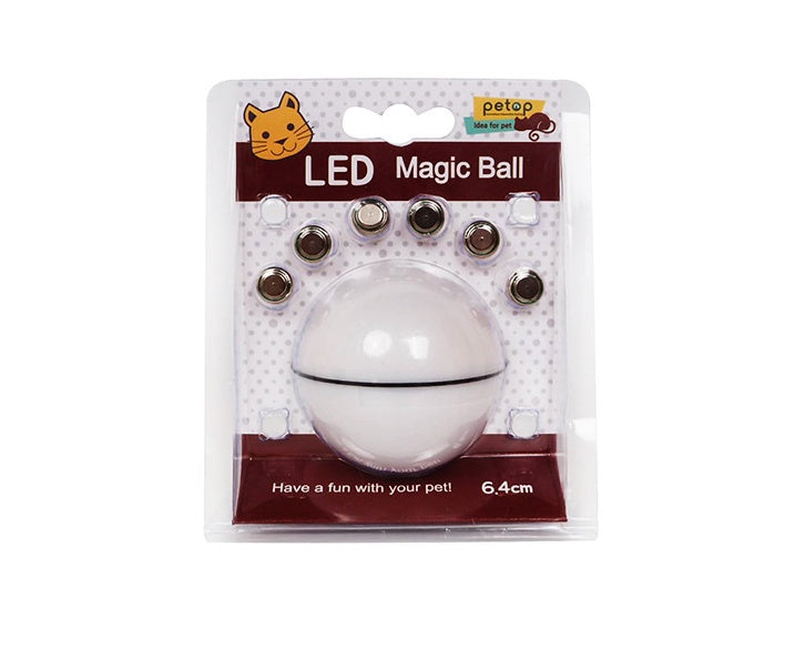 LED Laser Rolling Cat Toy Ball – Electronic Interactive Play Toy for Pets
