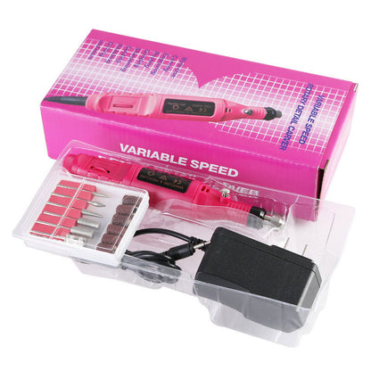 Electric Nail Polish Machine Pen – Professional Nail Art Drill Tool for Manicure & Pedicure