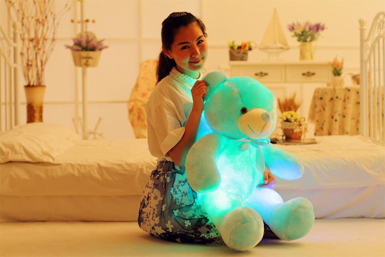 LED Teddy Bear Plush – Glowing Stuffed Toy & Kids Gift