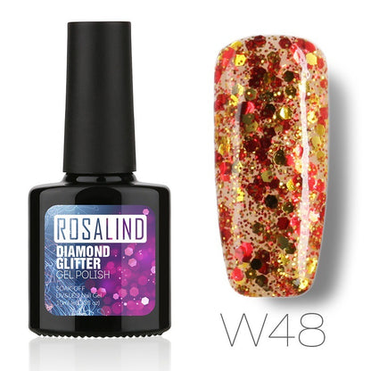 Diamond Nail Gel – Shiny Long-Lasting Gel Polish for Sparkling Nail Art