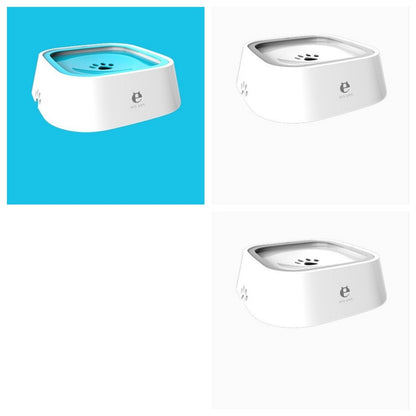 1.5L Cat & Dog Water Bowl – Anti-Overflow Slow Feeder & Floating Pet Fountain, ABS & PP Materials