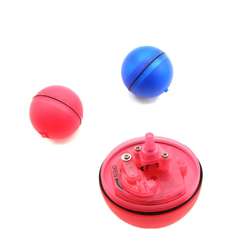 LED Laser Rolling Cat Toy Ball – Electronic Interactive Play Toy for Pets