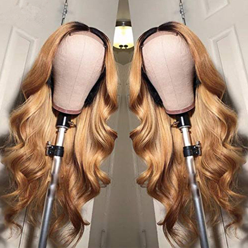 European & American Long Curly Wig for Women